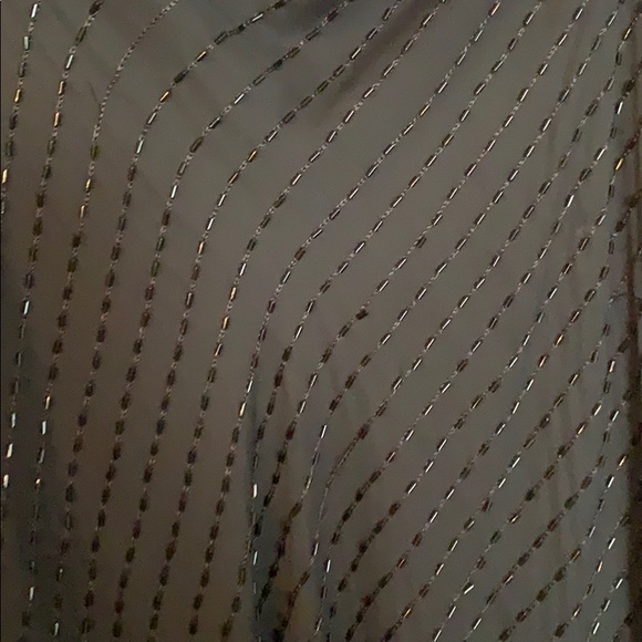 Ralph Lauren silk beaded maxi skirt 16 - Picture 2 of 4